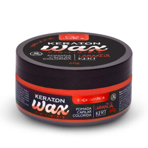 Pomada Capilar Keraton Wax Colors Laranja Neon 60G