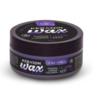 Pomada Capilar Keraton Wax Colors Violeta 60G