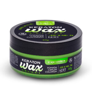 Pomada Capilar Keraton Wax Colors Verde Neon 60G