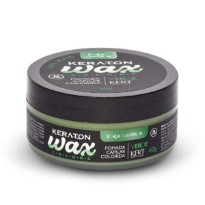 Pomada Capilar Keraton Wax Colors Verde 60G